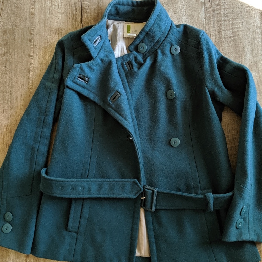 Urban Outfitters Forest Green Wool Jacket